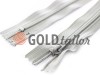Zipper trousering spiral 18 cm type 4, color grey 107, wholesale and retail