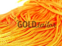 Cord for clothes 5 mm hollow, color orange 034