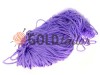 Cord 5 mm in a roll without filler, violet 022 wholesale and retail from 1 m