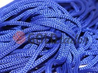 Cord for clothes 5 mm hollow, color blue 065