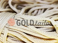 Cord for clothes 5 mm hollow, color beige 099