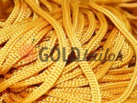 Cord for clothes 5 mm hollow, color beige 158