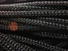 Cord 5 mm in a roll without filler, black wholesale and retail from 1 m