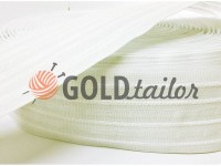 Webbing for curtains cotton white 60 mm Webbing for curtains cotton white 60 mm