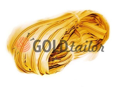 Zipper spiral roll beige type 3 -type 10 wholesale and retail from 1 m