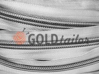Zipper spiral roll light gray type 3, type 5, type 7, type 8, type 10 Zipper spiral roll light gray type 3, type 5, type 7, type 8, type 10