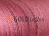 Zipper spiral roll darkred type 3 -type 10 wholesale and retail from 1 m