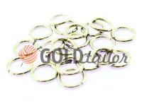 Ring steel 10 mm, thickness 1,8 mm, color nickel