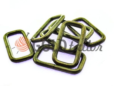 Buy metal frame 33 mm, thickness 4 mm, black nickel color 10 pcs