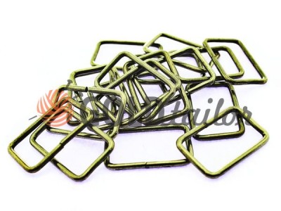 Buy metal frame 30 mm, thickness 2,5 mm, black nickel color 10 pcs