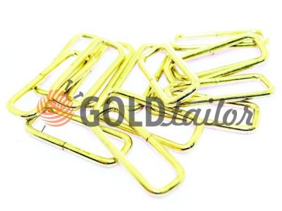 Buy metal frame 32 mm, thickness 2,5 mm, gold color 10 pcs