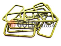 Frame metal 38 mm, thickness 3 mm, color antique