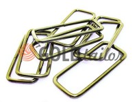 Frame metal 50 mm, thickness 3 mm, color black nickel