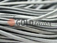 Cord elastic gray 3 mm