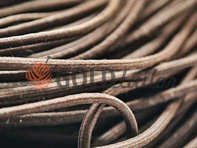 Cord elastic brown with different diameters wholesale and retail