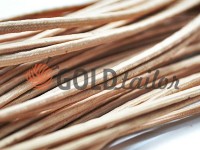 Cord elastic beige 3 mm