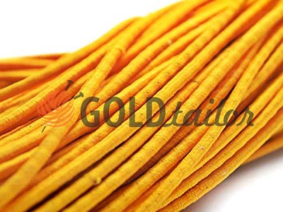 Cord elastic yellow with different diameters wholesale and retail