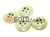 Button NATO 20 mm four holes, light beige color wholesale and retail