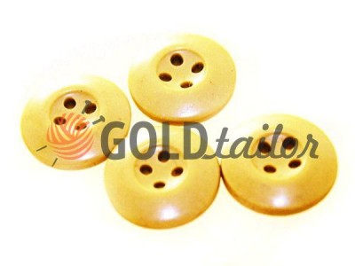 Button NATO 20 mm four holes, beige color wholesale and retail