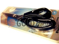 Shears tailors zig-zag with a plastic handle and a self-sharpening blades