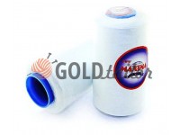 Нить полиэстеровая 40/2 "Maxima" 5000 ярд, цвет белый Нить полиэстеровая 40/2 "Maxima" 5000 ярд, цвет белый
