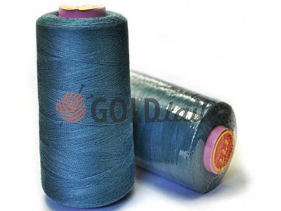 Tread polyester 40/2 777 5000 yard, blue 140 buy wholesale and retail