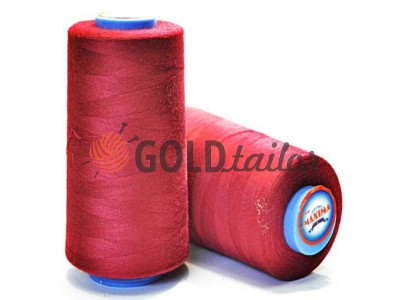 Tread polyester 40/2 Maxima 5000 yard, red 012 buy wholesale and retail