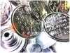 Buttons denim newspaper of 17 mm, 20 mm, color, nickel, buy wholesale and retail 10 pcs