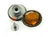 Buttons denim Big Stone orange of 17 mm, 20 mm, color, antique, buy wholesale and retail 10 pcs