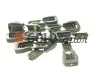 Tip crab plastic olive cord d= 6 mm, 10 pcs