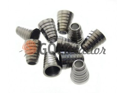 Buy Tip bell tree 14mm*11mm black nickel cord d = 5 mm wholesale and retail