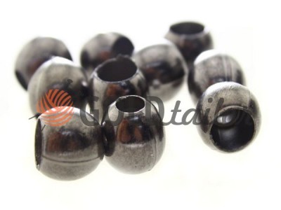 Buy Tip Circle 12mm*12mm black nickel cord d = 5 mm wholesale and retail