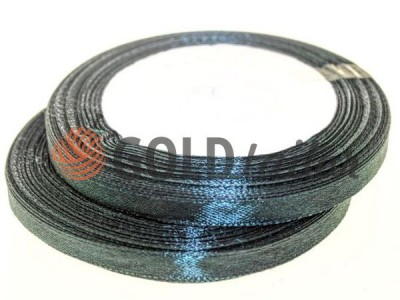 Action - Satin ribbon 7mm, black, length 25 m, purchase 1 Babin without registration