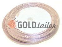 Satin Tape 7mm, color dark salmon, length 25 m