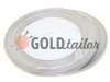 Action - Satin ribbon 7mm, lightgrey, length 25 m, purchase 1 Babin without registration