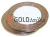 Action - Satin ribbon 7mm, brown, length 25 m, purchase 1 Babin without registration