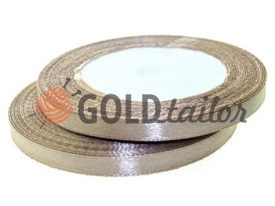 Action - Satin ribbon 7mm, brown, length 25 m, purchase 1 Babin without registration