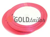 Satin Tape 7mm, color indianred, length 25 m