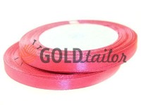 Satin Tape 7mm, color indianred, length 25 m