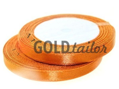 Action - Satin ribbon 7mm, chocolate, length 25 m, purchase 1 Babin without registration