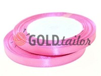 Satin Tape 7mm, color hotpink, length 25 m