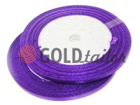 Satin Tape 7mm, color darkpurple, length 25 m