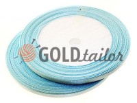 Satin Tape 7mm, color lightskyblue, length 25 m