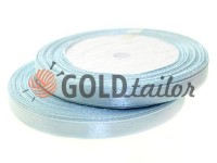 Satin Tape 7mm, color lightskyblue, length 25 m