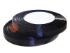 Action - Satin ribbon 7mm, black, length 33 m, purchase 1 Babin without registration