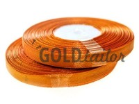 Satin Tape 7mm, color sandybrown, length 33 m