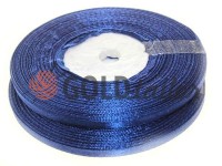 Satin Tape 7mm, color midnightblue, length 33 m