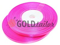 Satin Tape 7mm, color hotpink, length 33 m