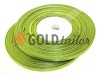 Action - Satin ribbon 7mm, dark khaki, length 33 m, purchase 1 Babin without registration