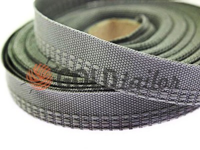 Braid band 15 mm, gray color buy wholesale and retail from 1 m